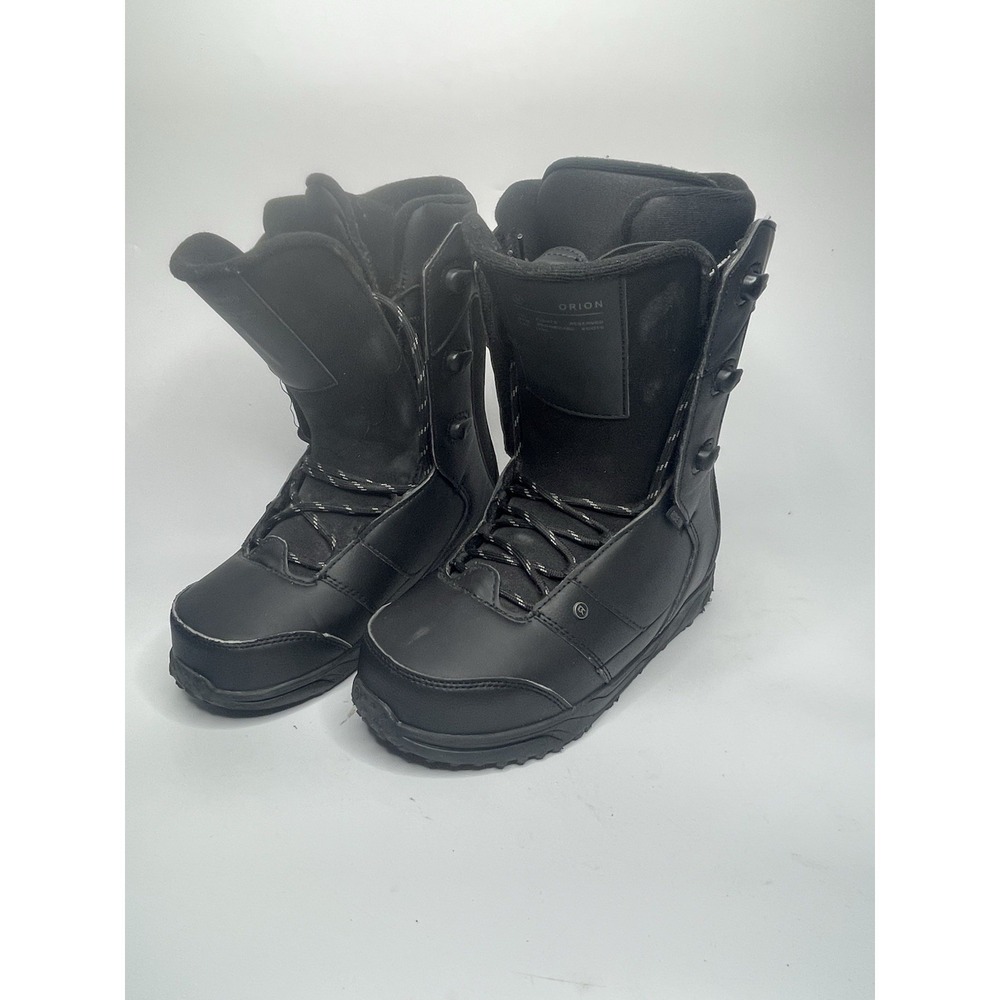 RIDE R200301001110 ORION MENS SNOWBOARD‎ BOOTS SIZE 9 BLACK FEEL 4